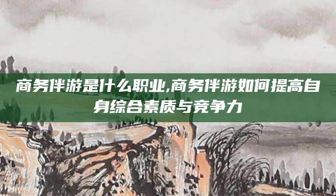 淮南商务伴游是什么职业,商务伴游如何提高自身综合素质与竞争力